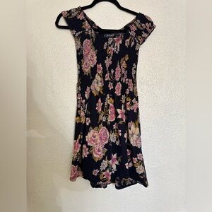 Billabong Floral Mini Dress size medium